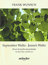 Frank Wunsch, Noten September Waltz, Joana´s Waltz